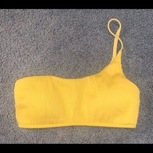 yellow small bikini top